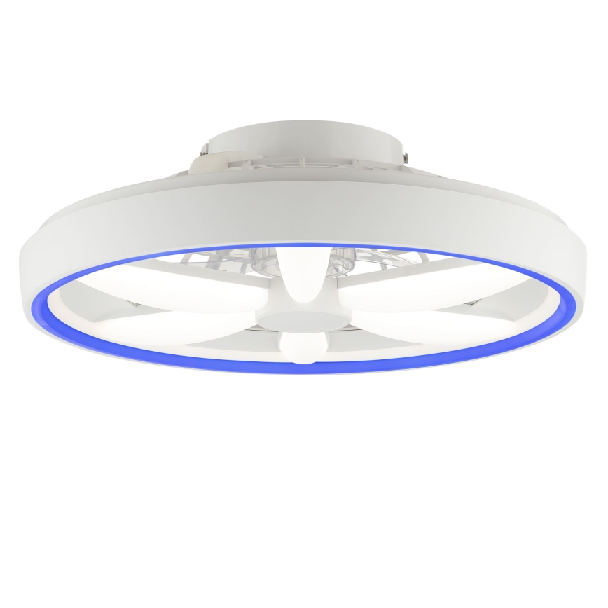 Brilliant - LED RGBW Himmennettävä kattotuuletin valolla GAIANO LED/48W/230V 2700-6500K valkoinen + kauko-ohjaus