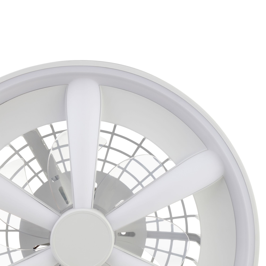 Brilliant - LED RGBW Himmennettävä kattotuuletin valolla GAIANO LED/48W/230V 2700-6500K valkoinen + kauko-ohjaus