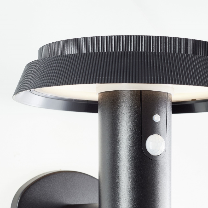 Brilliant - LED-seinäaurinkovalaisin anturilla ALVERO LED/4W/3,7V IP44