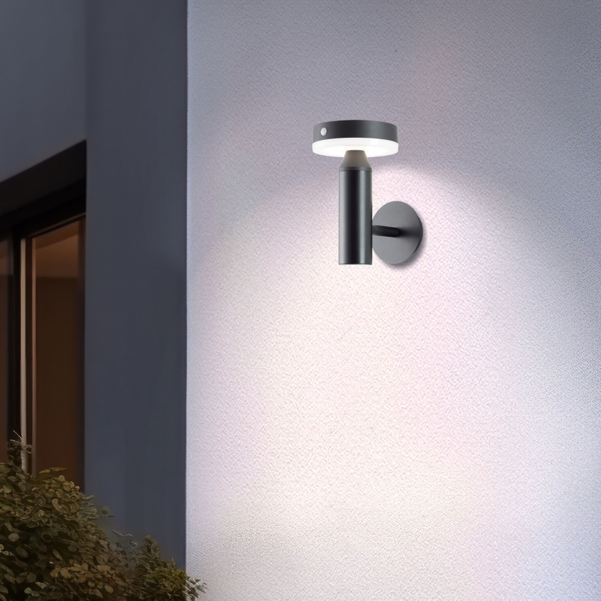 Brilliant - LED-seinäaurinkovalaisin anturilla MAGUA LED/4W/3,7V IP44