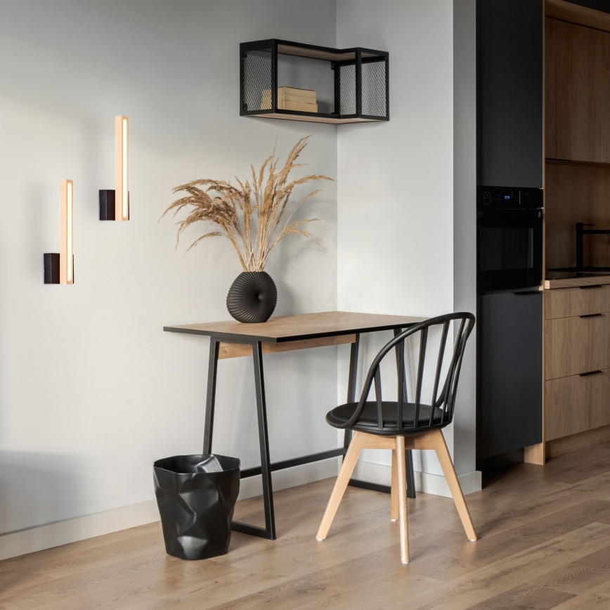 Brilliant - LED-seinävalaisin ARION LED/7,5W/230V mänty - FSC sertifioitu