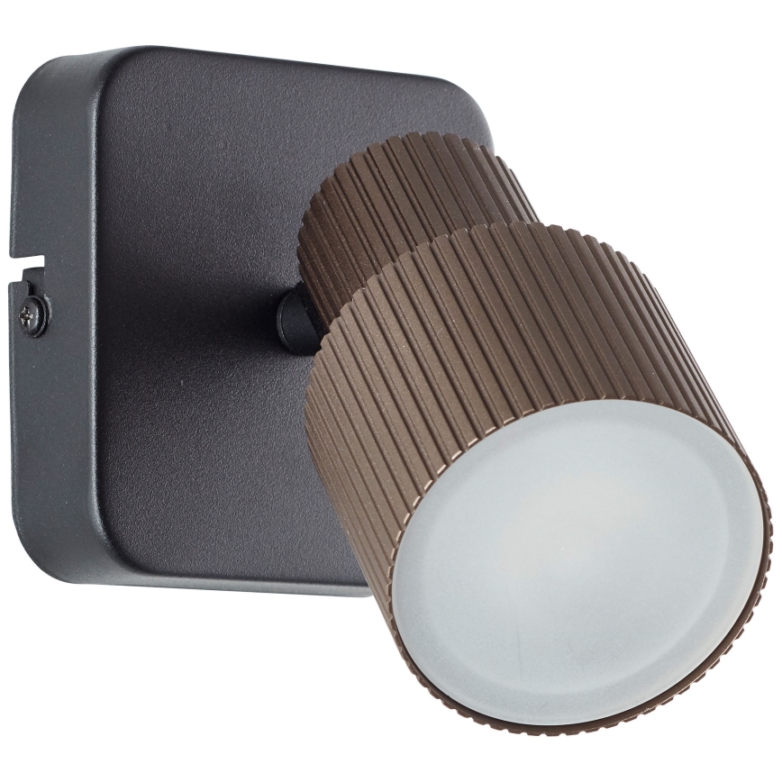 Brilliant - LED-seinävalaisin CADIZ 1xGU10/5W/230V pronssi