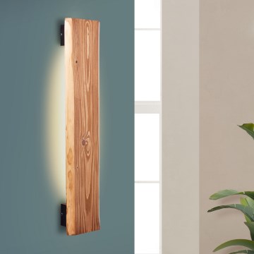 Brilliant - LED-seinävalaisin FEINGOLD LED/8,5W/230V mänty - FSC sertifioitu