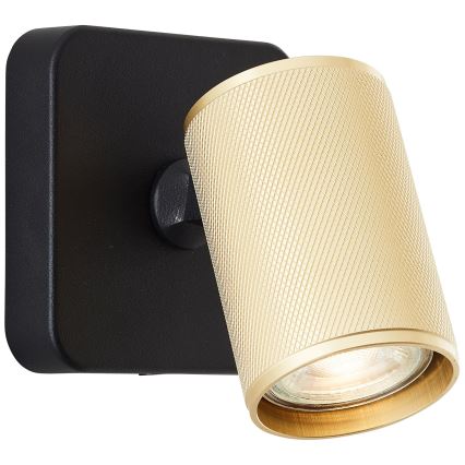 Brilliant - LED-seinävalaisin MARTY 1xGU10/5W/230V kulta