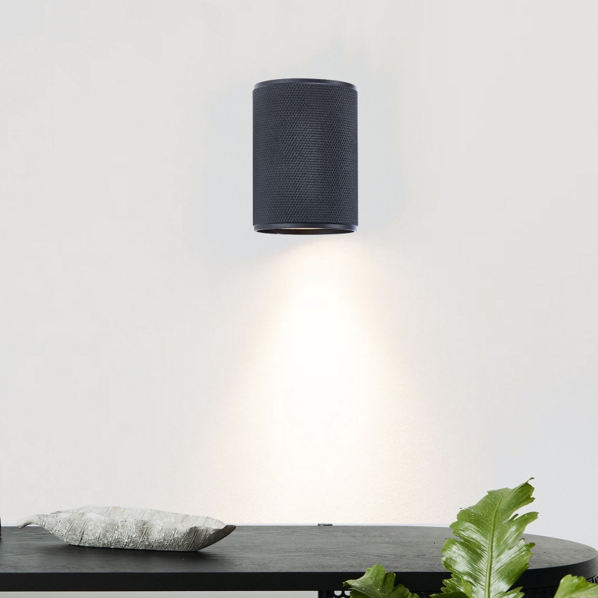 Brilliant - LED-seinävalaisin MARTY 1xGU10/5W/230V musta