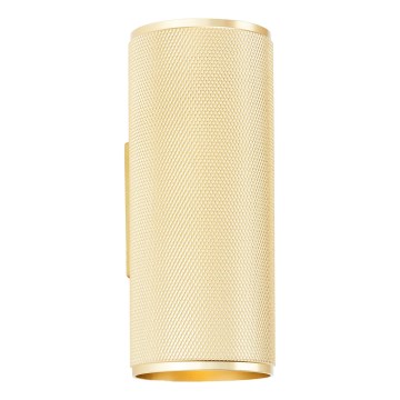Brilliant - LED-seinävalaisin MARTY 2xGU10/5W/230V kulta