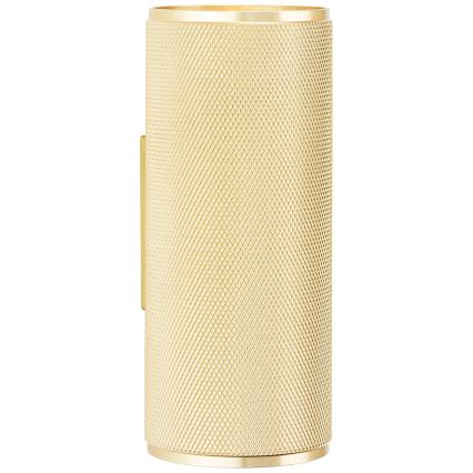 Brilliant - LED-seinävalaisin MARTY 2xGU10/5W/230V kulta