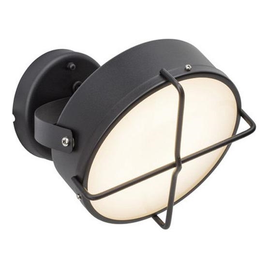 Brilliant - LED-ulkoseinävalaisin NYX LED/10W/230V IP44 antrasiitti