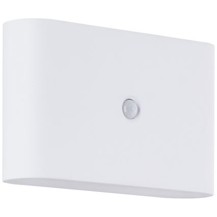 Brilliant - LED Ulkotila ladattava seinävalaisin anturilla XINO LED/3W/5V IP44 valkoinen