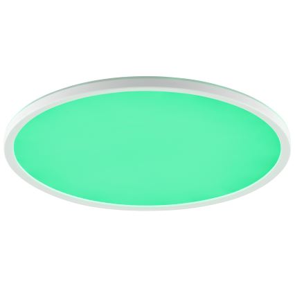 Brilliant - LED RGBW himmennettävä kattovalaisin LUMARO LED/22W/230V 4000K, halkaisija 42 cm, valkoinen + kaukosäädin