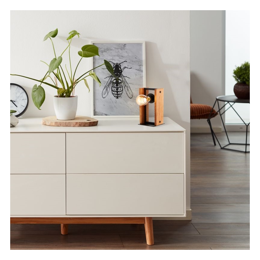 Brilliant - Pöytävalaisin CALANDRA 1xE27/42W/230V - FSC sertifioitu