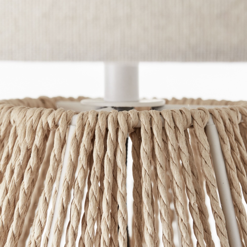 Brilliant - Pöytävalaisin LARAINE 1xE27/42W/230V beige