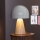 Brilliant - Pöytävalaisin NALAM 1xE14/40W/230V beige/tuhka - FSC sertifioitu