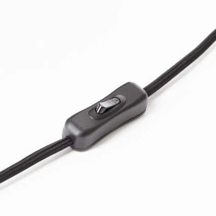 Brilliant - Pöytävalaisin NALAM 1xE14/40W/230V musta/tuhka - FSC sertifioitu