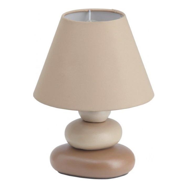 Brilliant - Pöytävalaisin PAOLO 1xE14/40W/230V keramiikka/beige
