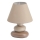 Brilliant - Pöytävalaisin PAOLO 1xE14/40W/230V keramiikka/beige