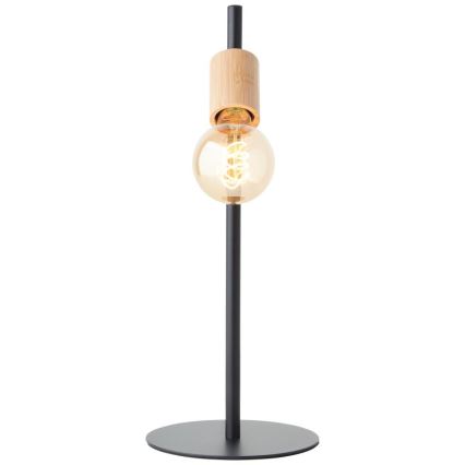 Brilliant - Pöytävalaisin TIFFANY 1xE27/28W/230V bambu