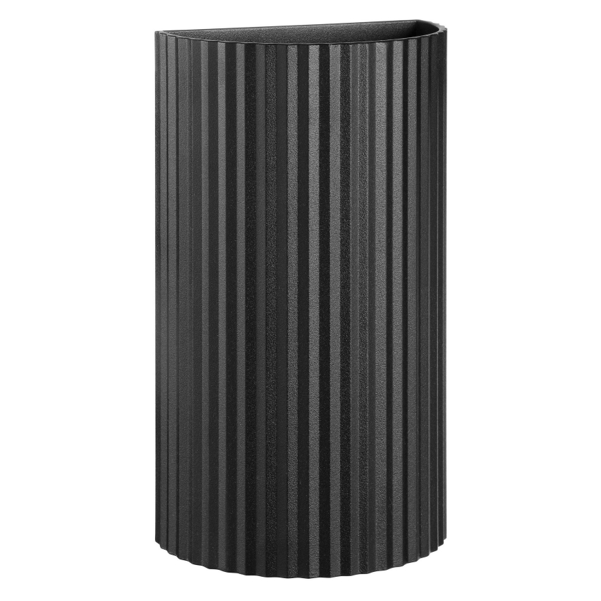 Brilliant - Seinävalaisin UNDULA 2xGU10/10W/230V musta
