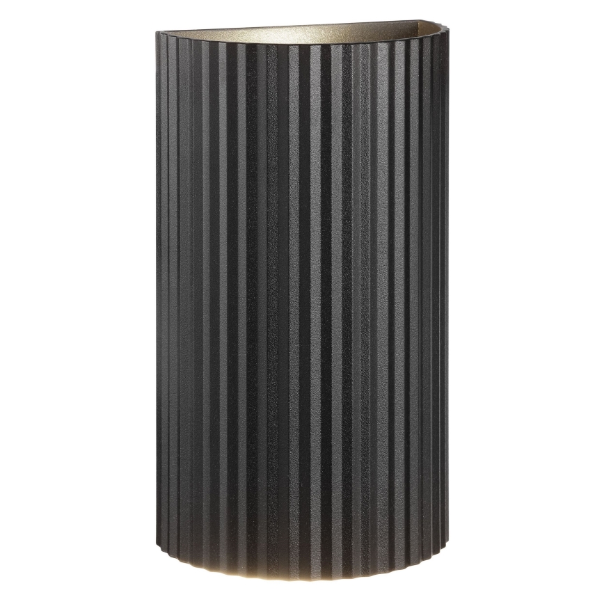 Brilliant - Seinävalaisin UNDULA 2xGU10/10W/230V musta