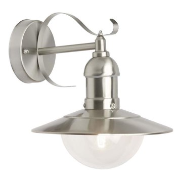 Brilliant - Ulkoseinävalaisin ARTO 1xE27/60W/230V IP44 kiiltävä kromi