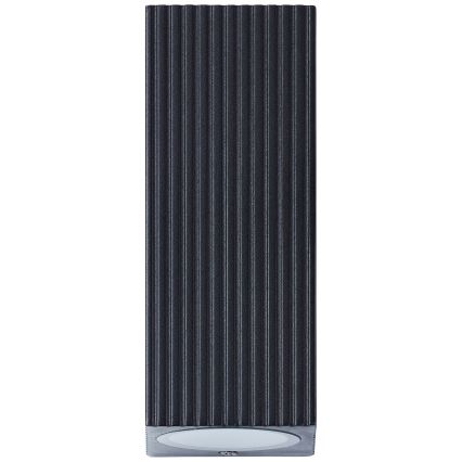 Brilliant - Ulkoseinävalaisin JELANI 2xGU10/10W/230V IP44 musta