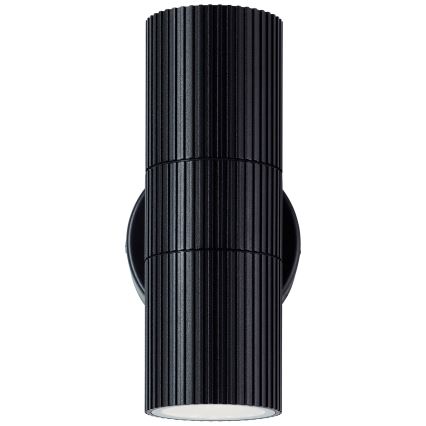 Brilliant - Ulkoseinävalaisin KEOLA 2xGU10/10W/230V IP44 musta