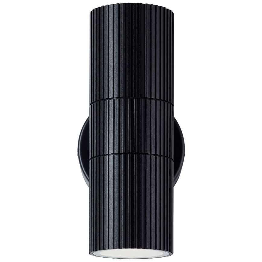 Brilliant - Ulkoseinävalaisin KEOLA 2xGU10/10W/230V IP44 musta