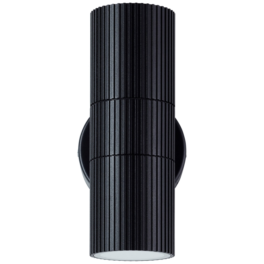 Brilliant - Ulkoseinävalaisin KEOLA 2xGU10/10W/230V IP44 musta