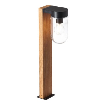 Brilliant - Ulkovalaisin CABAR 1xE27/40W/230V 55 cm IP44 ruskea