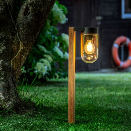 Brilliant - Ulkovalaisin CABAR 1xE27/40W/230V 55 cm IP44 ruskea