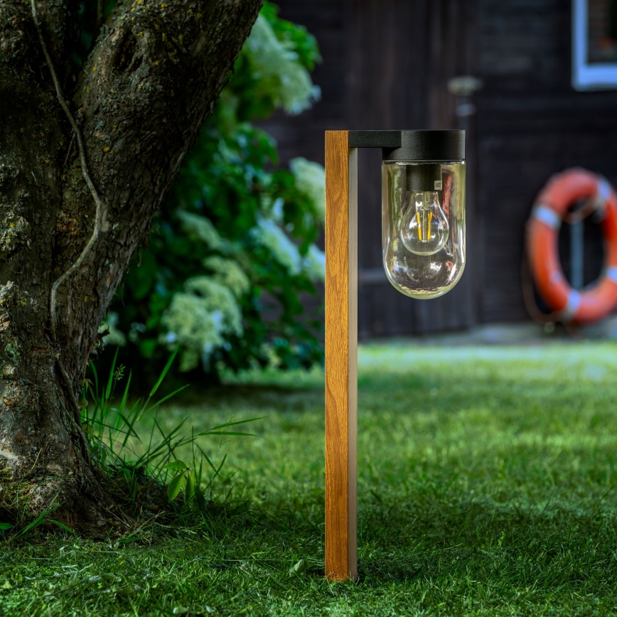 Brilliant - Ulkovalaisin CABAR 1xE27/40W/230V 55 cm IP44 ruskea
