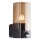 Brilliant - Ulkovalo anturilla MINOU 1xE27/10W/230V IP44 musta/savuinen