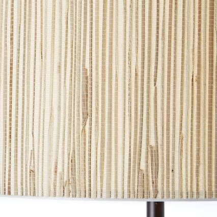 Brilliant - WIMEA lattiavalaisin 1xE27/52W/230V musta/beige