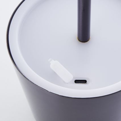 Brilliant - LED himmennettävä kosketusohjattu ulkovalaisin XAANA LED/4W/5V 3000/4000/6500K 2600 mAh IP44 musta