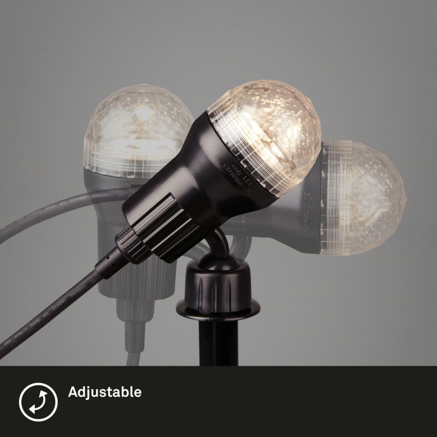 Brilo 3078-015 - LED-ulkovalo TERRA 1xGU10/3W/230V IP44
