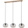 Brilo 4037-035 - Riippuvalaisin vaijerilla 3xE27/40W/230V