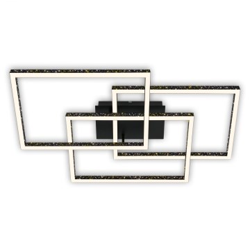 Brilo - Himmennettävä LED-kattovalaisin FRAME LED/57W/230V 3000K musta
