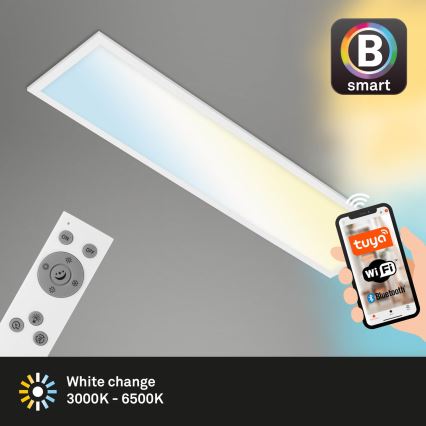 Brilo - Himmennettävä LED-kattovalaisin PIATTO LED/28W/230V 3000-6500K Wi-Fi Tuya + kauko-ohjaus