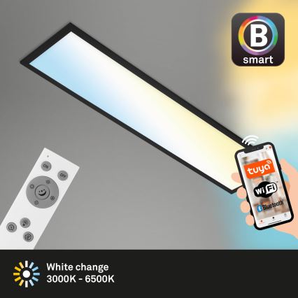 Brilo - Himmennettävä LED-kattovalaisin PIATTO LED/28W/230V 3000-6500K Wi-Fi Tuya + kauko-ohjaus