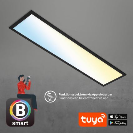 Brilo - Himmennettävä LED-kattovalaisin PIATTO LED/28W/230V 3000-6500K Wi-Fi Tuya + kauko-ohjaus