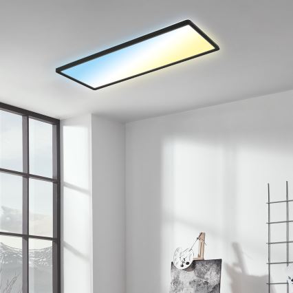 Brilo - Himmennettävä LED-kattovalaisin SLIM LED/23W/230V 2700-6500K + kauko-ohjaus