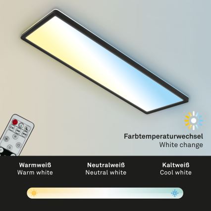 Brilo - Himmennettävä LED-kattovalaisin SLIM LED/23W/230V 2700-6500K + kauko-ohjaus
