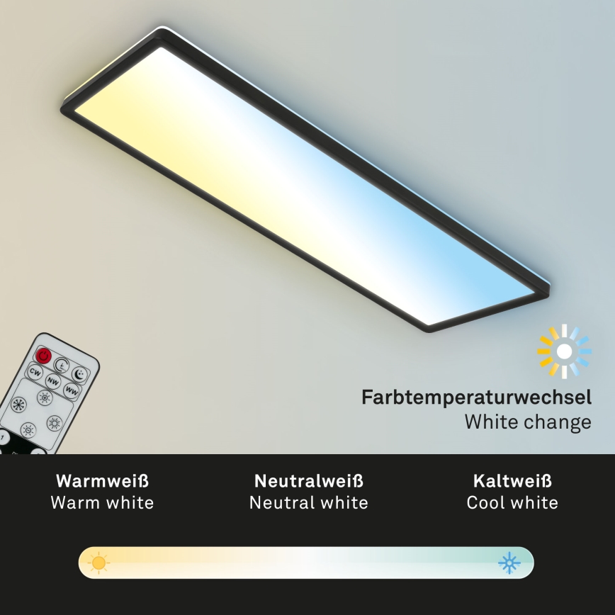 Brilo - Himmennettävä LED-kattovalaisin SLIM LED/23W/230V 2700-6500K + kauko-ohjaus