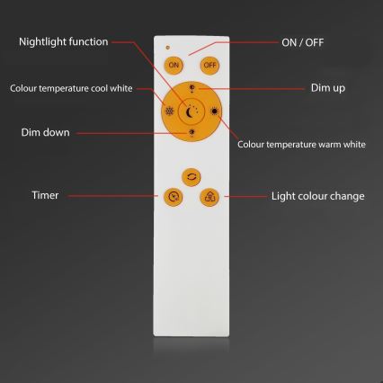 Brilo - Himmennettävä LED-kattovalaisin SLIM LED/24W/230V 3000-6500K 100x25 cm + kauko-ohjaus