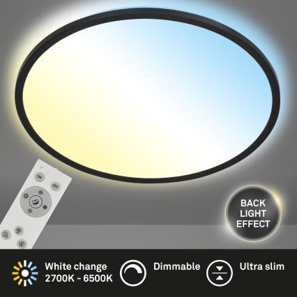 Brilo - Himmennettävä LED-kattovalaisin SLIM LED/31W/230V 2700-6500K + kauko-ohjaus