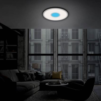 Brilo - Himmennettävä LED-RGB-kattovalaisin CENTRO LED/24W/230V 2700-6500K Wi-Fi Tuya + kauko-ohjaus
