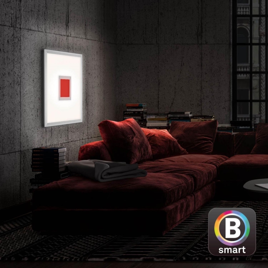 Brilo - Himmennettävä LED-RGB-kattovalaisin CENTRO LED/24W/230V 2700-6500K Wi-Fi Tuya + kauko-ohjaus