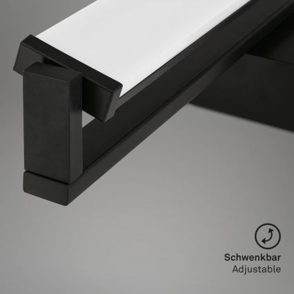 Brilo - Himmennettävä LED-seinävalaisin LED/18W/230V 2700-4000K musta