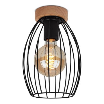 Brilo - Kattovalo WAKTU 1xE27/60W/230V kumipuu