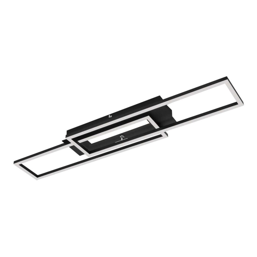 Brilo - Kiinteä LED-kattokruunu FRAME 2xLED/20W/230V musta